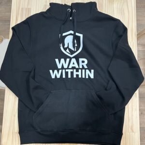 Warrior Hoodie – Midnight Black